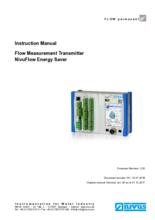 Instruction Manual | NivuFlow EnergySaver (Rev. 00)