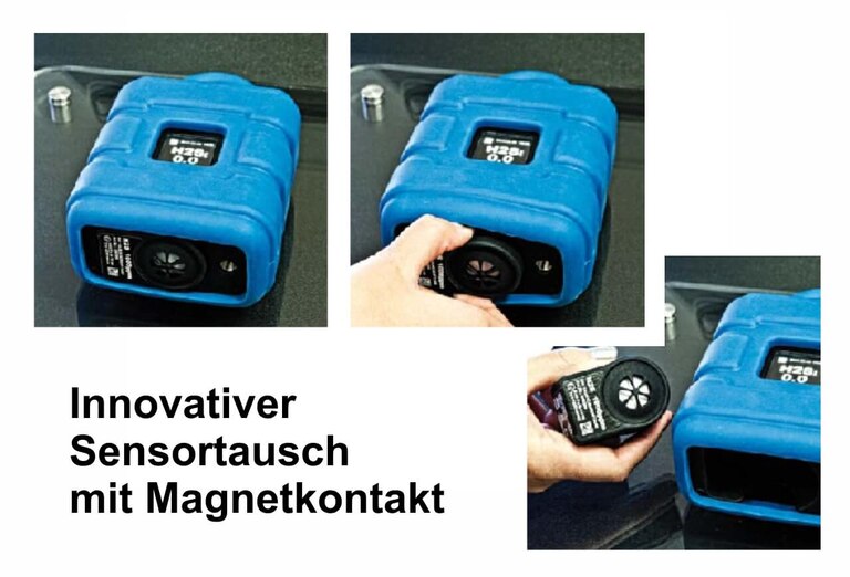 [Translate to English:] [Translate to English:] [Translate to Polski:] H2S Messung - einfacher Sensortausch