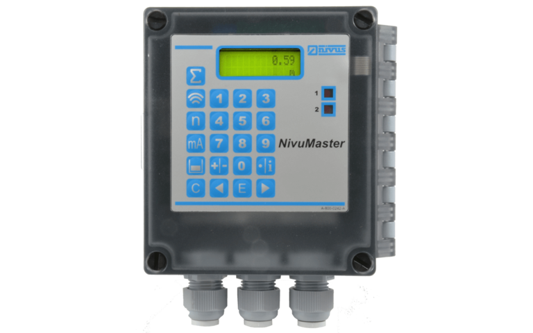 [Translate to Francais:] NivuMaster L2 – kompaktes Standardmodell für Füllstandsmessung von flüssigen Medien 