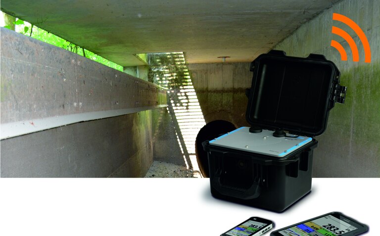Robust mobile communications data logger for level metering applications